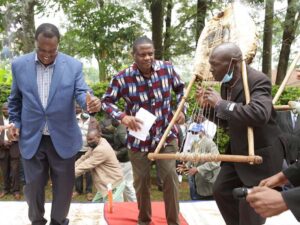 Aspirant Governor Chris Obure picks William Mbaka