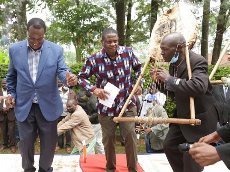Aspirant Governor Chris Obure picks William Mbaka