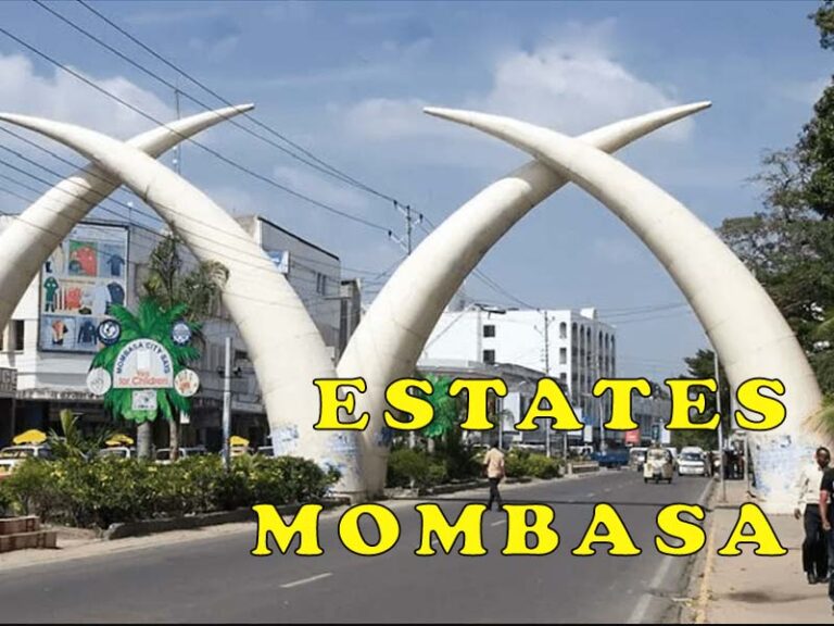 Best Estates in Mombasa City