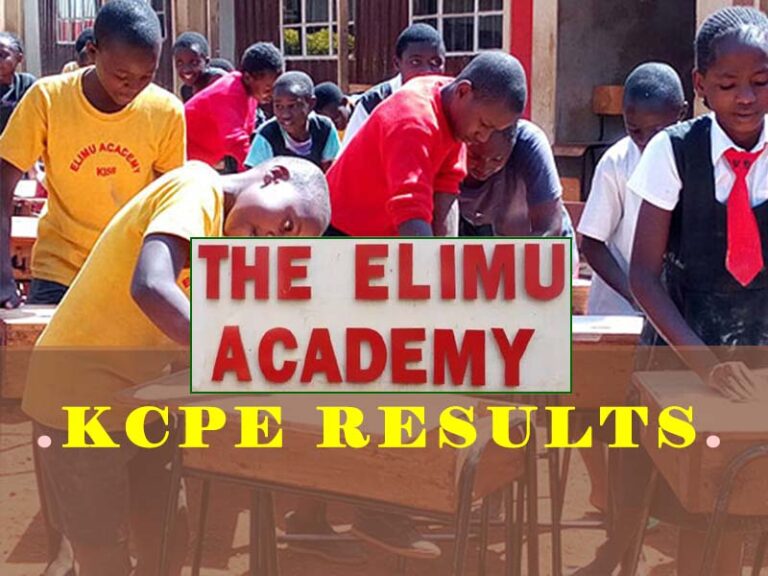 Elimu Primary KCPE Results