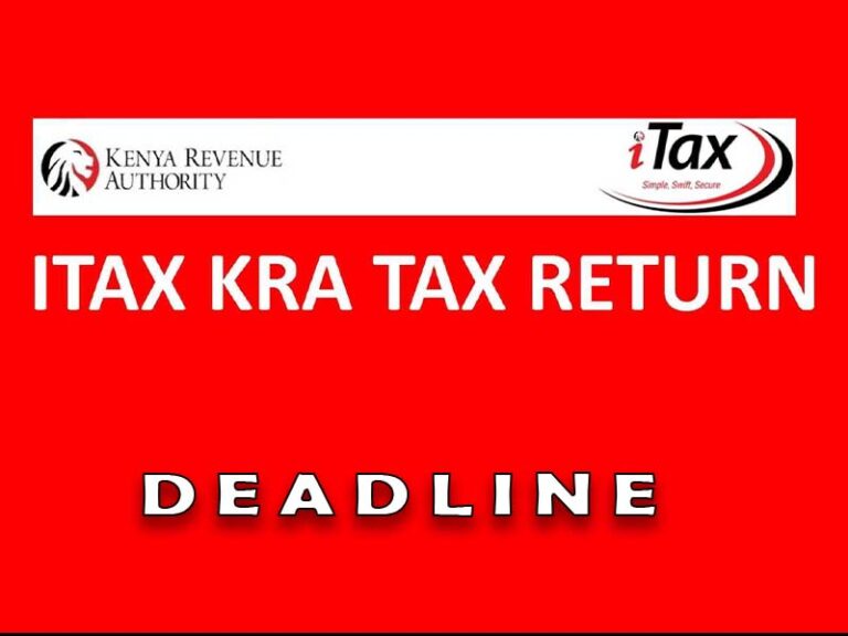 KRA Returns Deadline