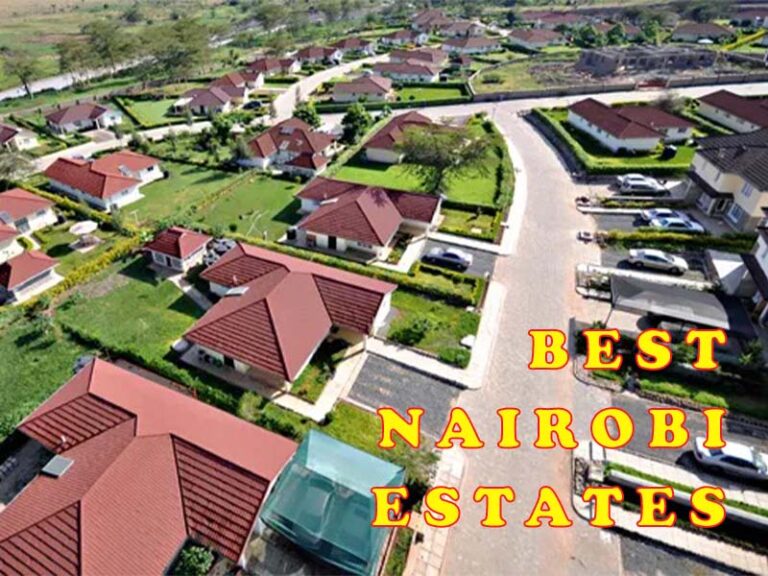 List of Best Estates in Nairobi