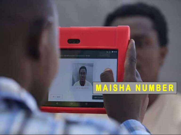 Maisha Number Kenya