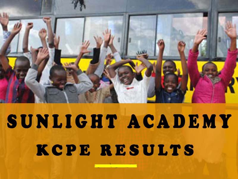 Sunlight Academy KCPE Results