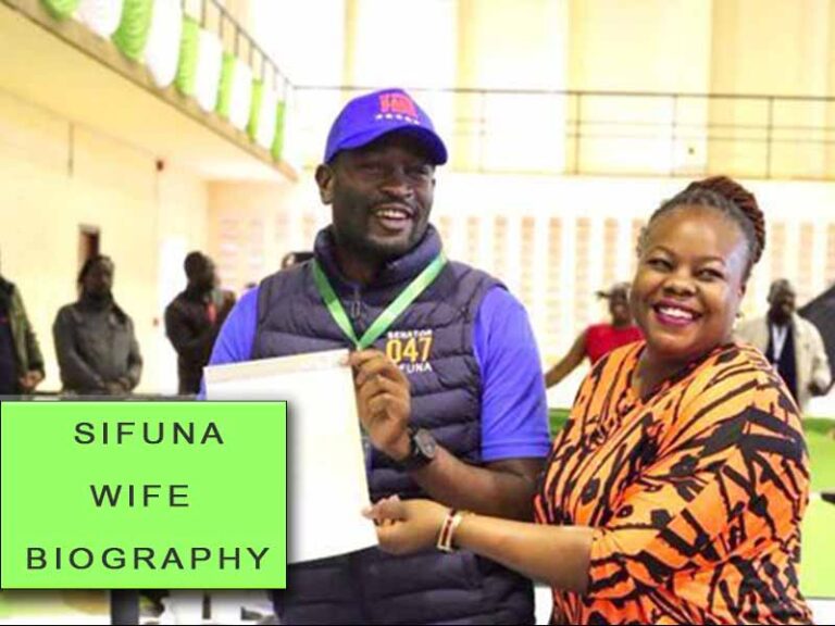 Edwin Sifuna Wife Photos