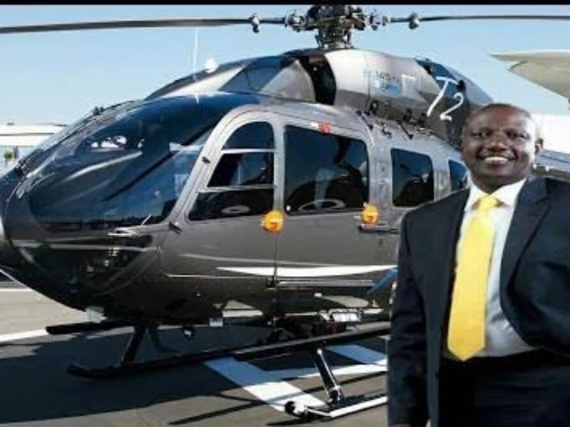 How many choppers does ruto have?