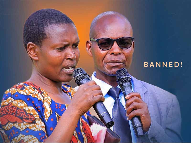 Pastors Matara and Martha Banned