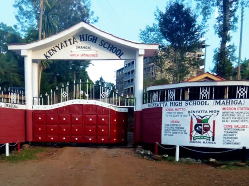 Kenyatta High School Mahiga KCSE