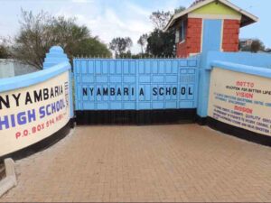 Nyambaria High School KCSE and history